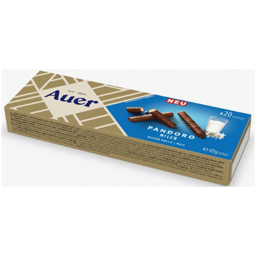 أوير فاندورو رولز ويفر محشو بكريمة الحليب 125 جم