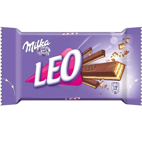 شوكولاته ليو بالحليب 33.3 جم ميلكا