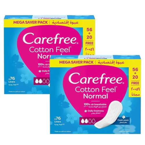 ع/كيرفري لارج معطر 76 فوطة عادي 2 حبة خصم Promo 20%