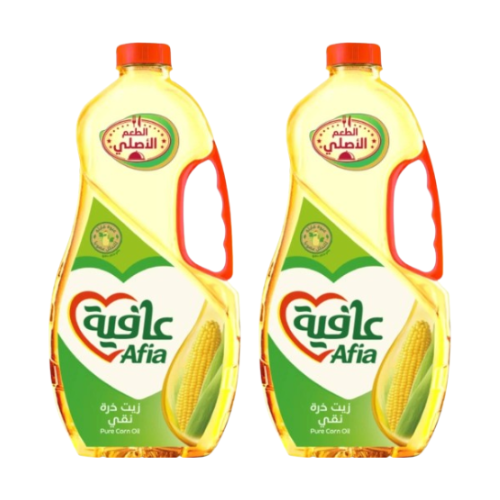 زيت ذرة عافية 1.5 لتر 2 حبة