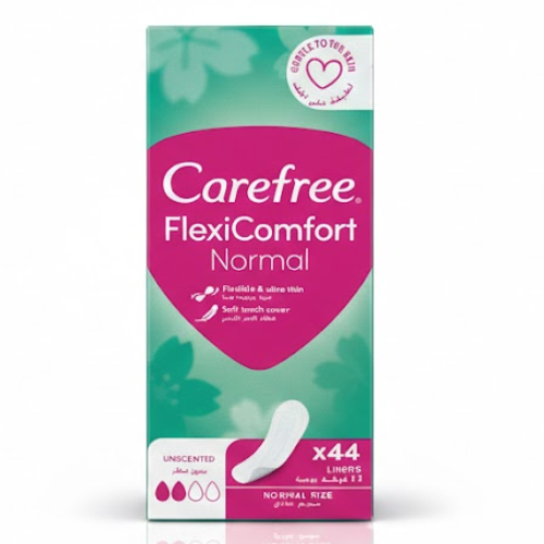 كيرفري فليكسي كمفورت، فوط يومية رقيقة جداً وغير معطرة، 44 فوطة