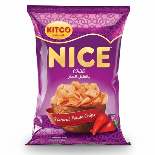 كيتكو نايس رقائق البطاطس بنكهة بالفلفل الحار 45 جم