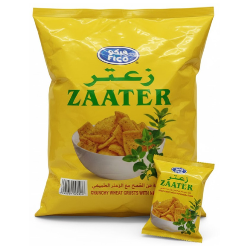 مقرمشات القمح بالزعتر الطبيعي من فيكو، 24 جم