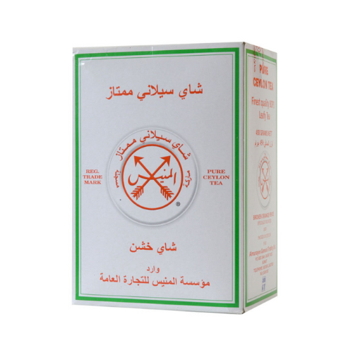 شاي المنيس سيلاني خالص أسود خشن ٤٥٠ جم