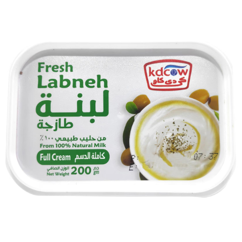 كي دي كاو لبنة طازجة كاملة الدسم 200 جرام