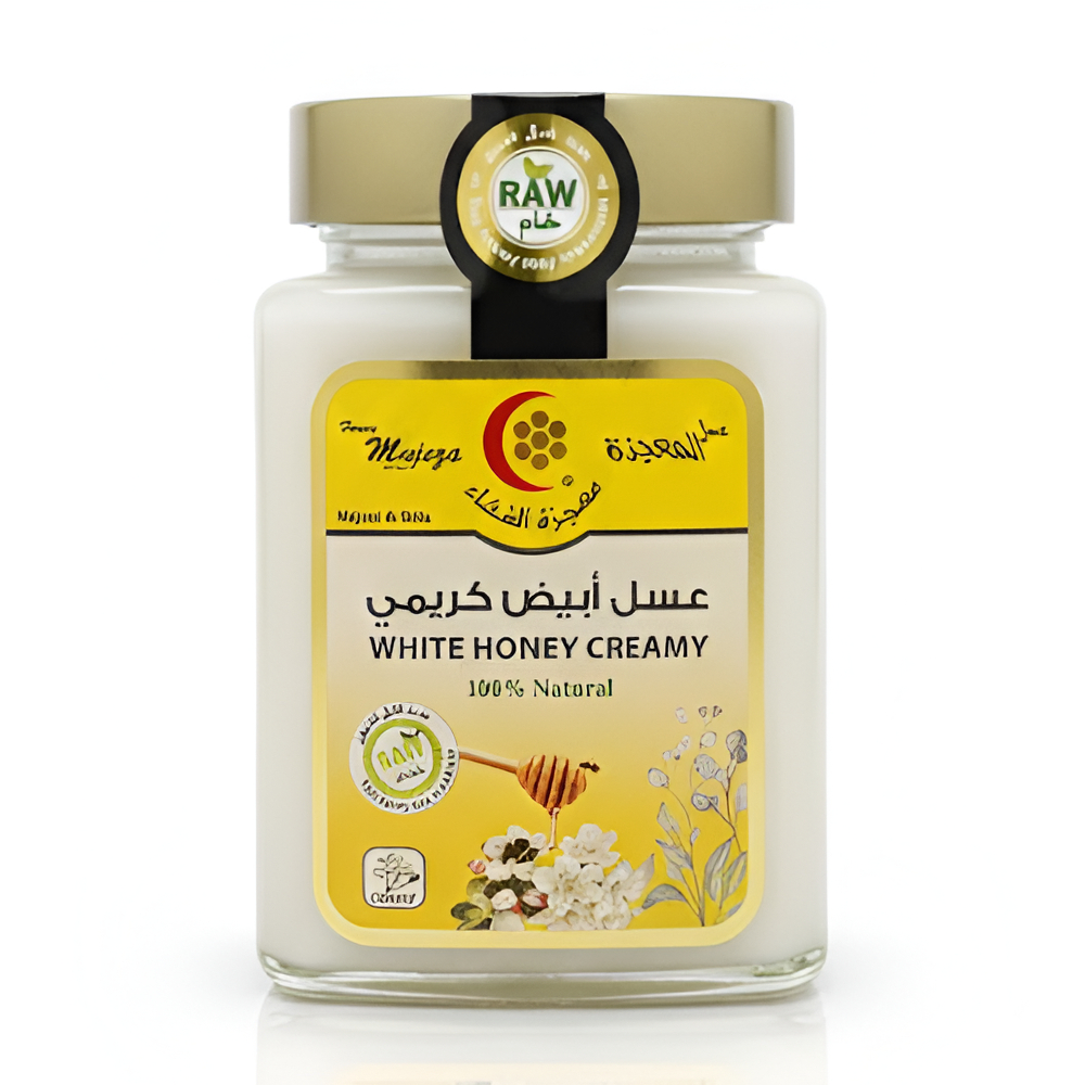 عسل أبيض كريمي 500 جم