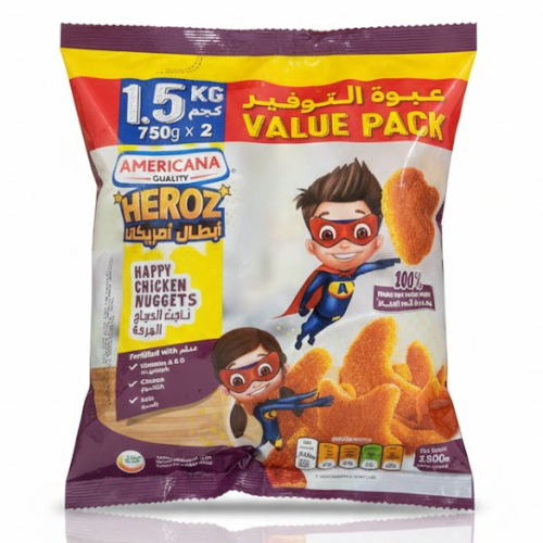 هابي ناجت دجاج كيس 1500 جم