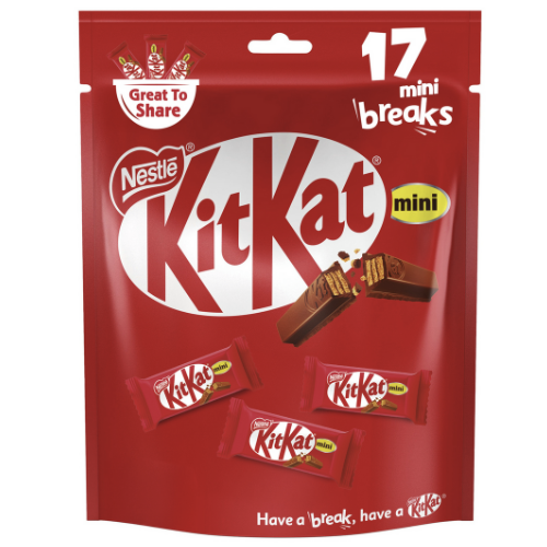 نستله كيت كات إصبعين كيس صغير بنكهة شوكولاتة الحليب 229.5 جم