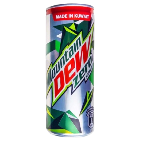 ماونتن ديو زيرو علب 250 مل