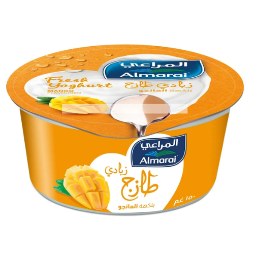 زبادي طازج الفونسو مانجو 150 جم المراعي