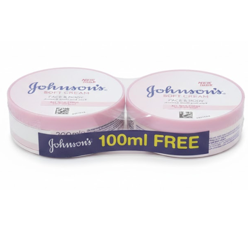 % للجسم جونسون 200 مل +100 مل