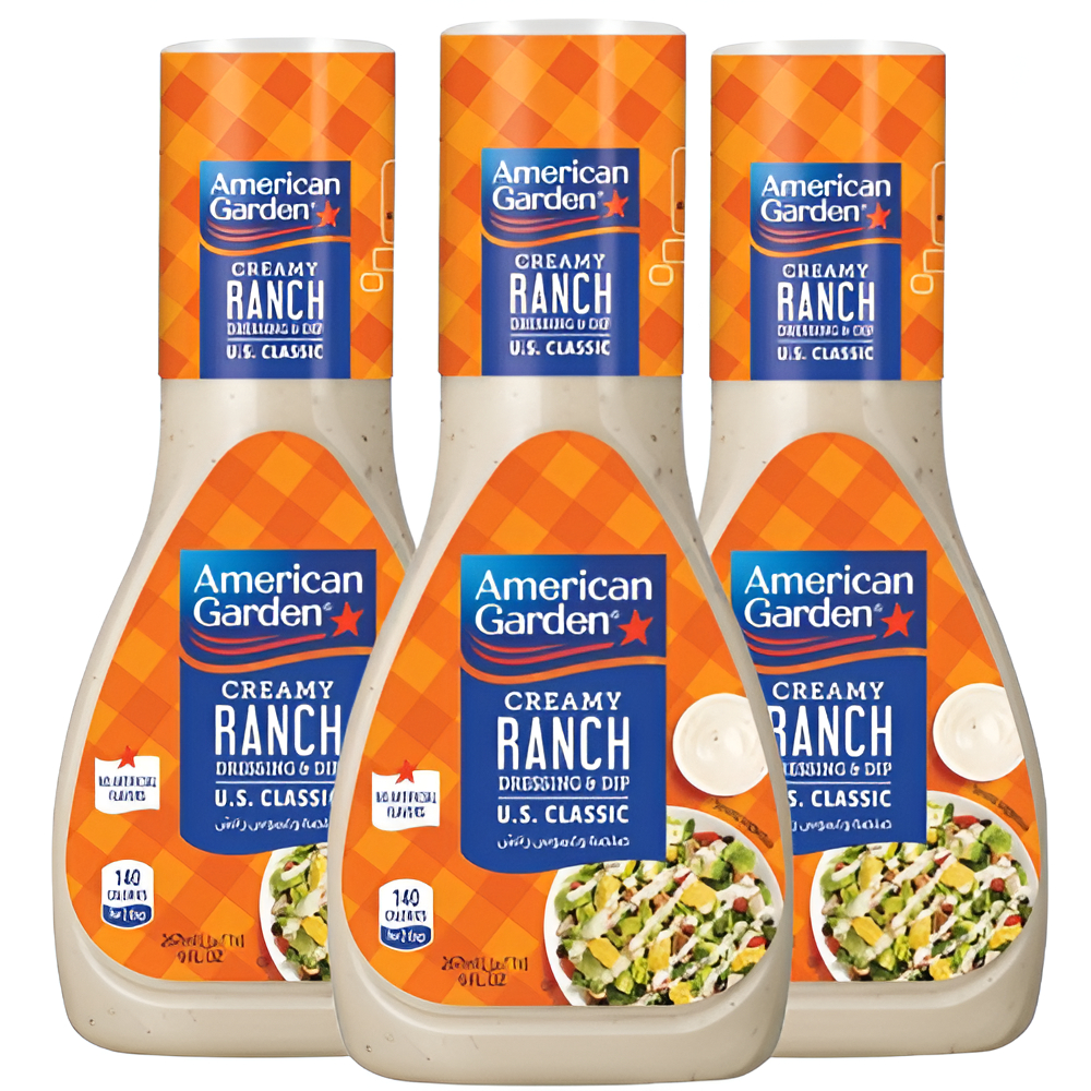 ع/3 حبة اميركان جاردن صلصة كريمي رانش 267 جرام