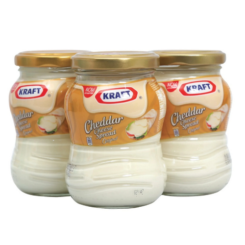 كرافت جبنة شيدر الأصلية قابلة للدهن 230 جم × 3 قطع
