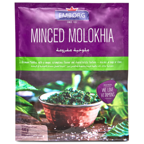 ملوخية مفرومة مجمدة من إمبورج، 400 جم