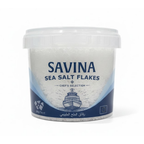 رقائق الملح الطبيعي سافينا 200 جم