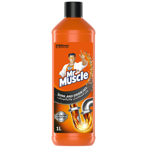 مستر ماصل جل لتسليك أحواض ومصارف المياه، 1 لتر