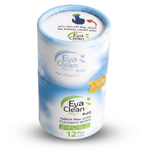 مناديل للتنظيف مبللة 12 حلة  ايا كلين برو