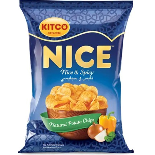 شيبس  نايس وسبايسي 45 غ كتكو