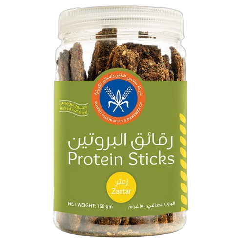 بروتين ستيكس رقائق البروتين زعتر مخبوز غير مقلي
