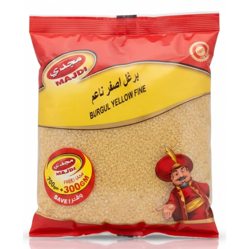 مجدى برغل اصفر ناعم 700 +1 حبة 300 غ