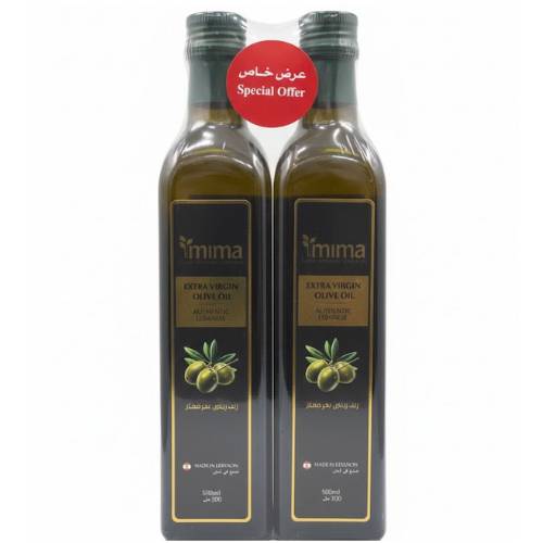 زيت زيتون مِيما جاردنز بكر ممتاز 2*500مل