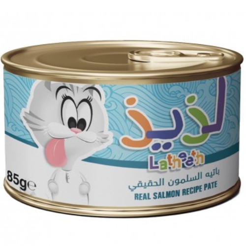 عبوة طعام للقطط بباتيه السلمون الحقيقي 85 جم