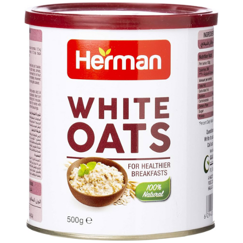 شوفان أبيض هيرمان 500 جم