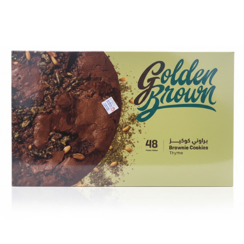 كوكيز براونيز زعتر جولدن براون 450 جم