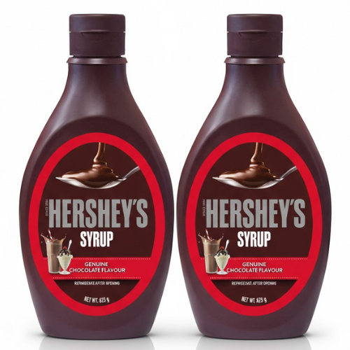 هيرشيز شراب بنكهة الشوكولاتة الأصلية 2*623 جم
