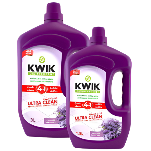 كويك شاين مطهر متعدد الاستخدامات تشكيلة 3 لتر + 1 لتر
