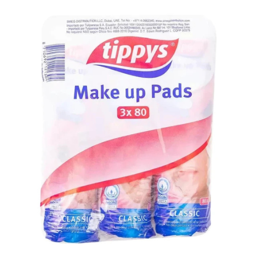قطن مكياج تايبيس 3 × 80 قرص
