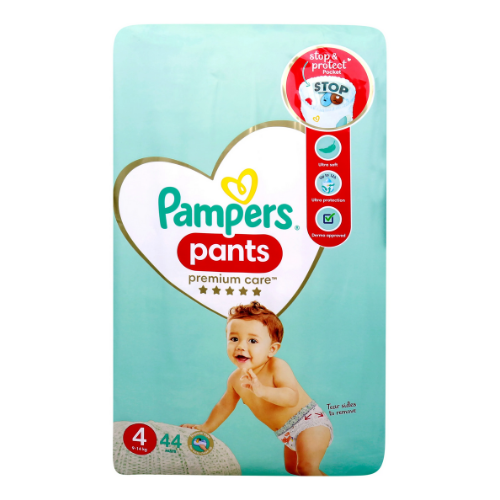 بامبرز حفاضات كلوت عناية مميزة مقاس 4، 9-14 كجم 44 قطعة