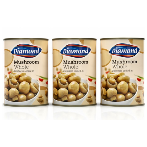مشروم كامل دايموند دايموند 3*425 غ