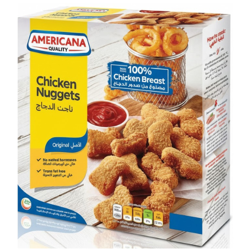 ناجتس الدجاج من أمريكانا، 500 جم