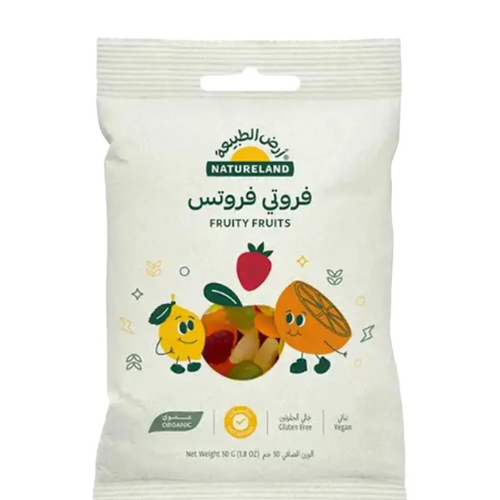 فروتي فروتس عضوي ارض الطبيعة 50 جم