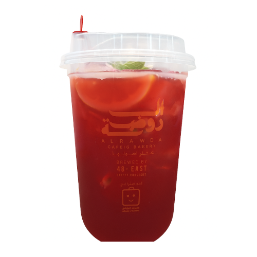 موهيتو ليمونادة باشن فروت والكركدية | Passion Fruit Hibiscus Lemonade Mojito