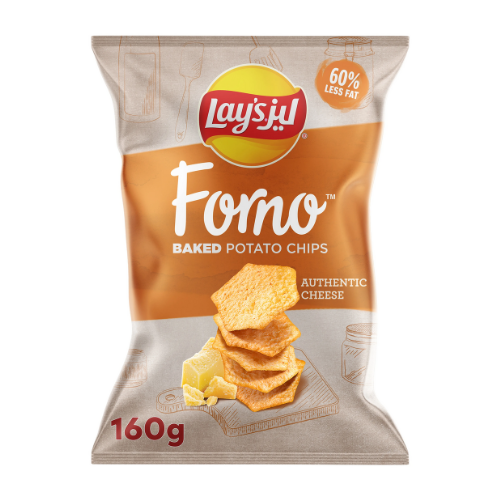 ليز فورنو رقائق بطاطا مخبوز جبنة 160جم
