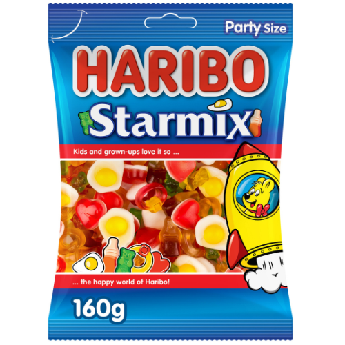 حلوى الجيلي ستار ميكس من هاريبو، 160 جم