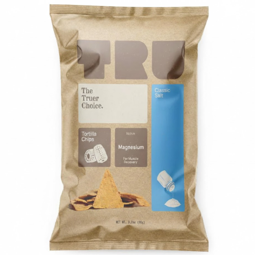 ترو رقائق تورتيا نكهة ملح مدعمة بالمعادن 90 جم Prolife