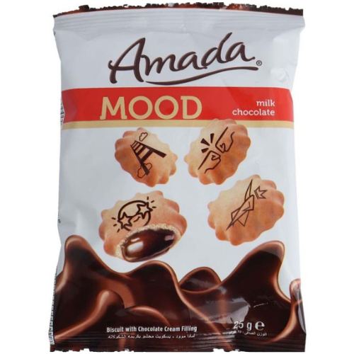 شوكولاتة بالحليب مود من أمادا، 25 جم