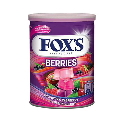 حلوى فوكسز نكهة التوت البري علبه 170جم