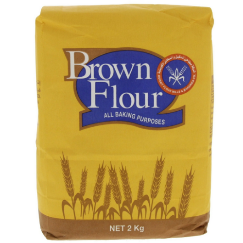 شركة مطاحن الدقيق و المخابز الكويتية دقيق دقيق أسمر 2 كجم