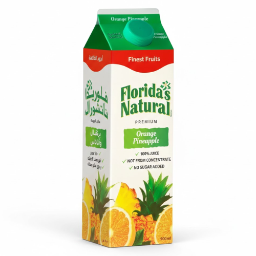 عصير برتقال أناناس  900مل فلوريدا
