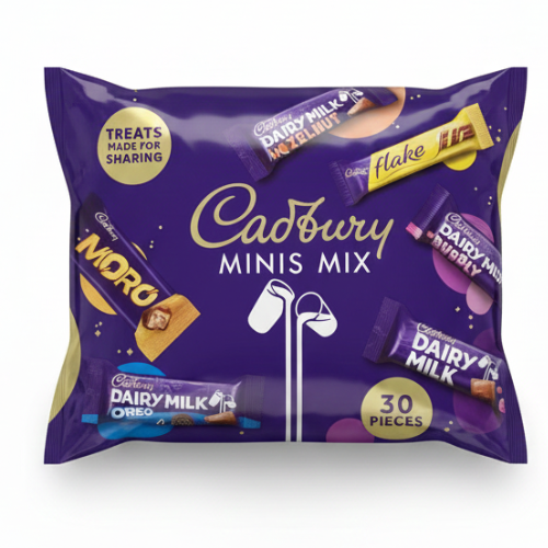 تشكيلة متنوعة من كادبوري مينيز 400جم كادبوري