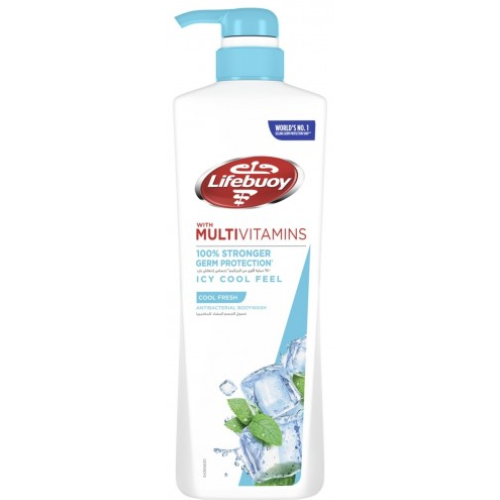 لايفبوى غسول الجسم المضاد للبكتريا انتعاش البرودة 700 مل
