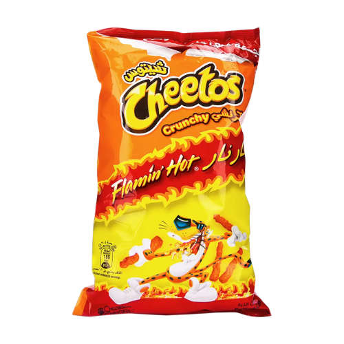 شيتوس كرنشي حار نار كيس 110جم