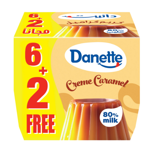 دانيت كريم كراميل 80جم (6+2 مجانا)