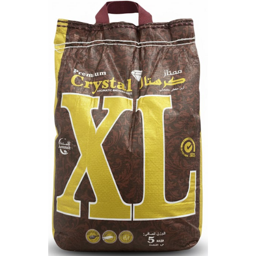 ارز بسمتي كرستال 5 ك  XL