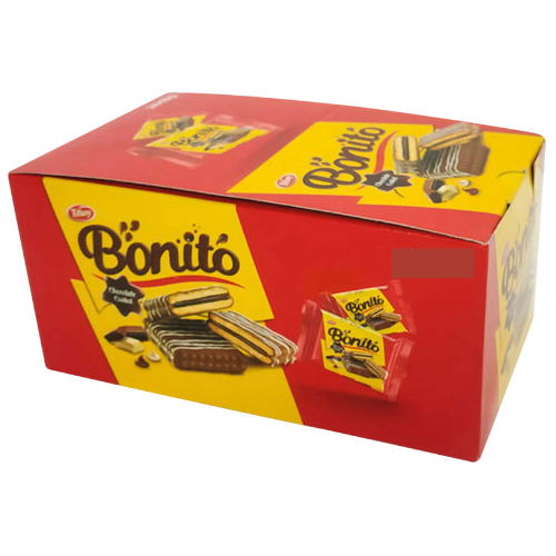 بسكويت تيفاني بونيتو مغطى بالشوكولاتة، 12 × 36 جم