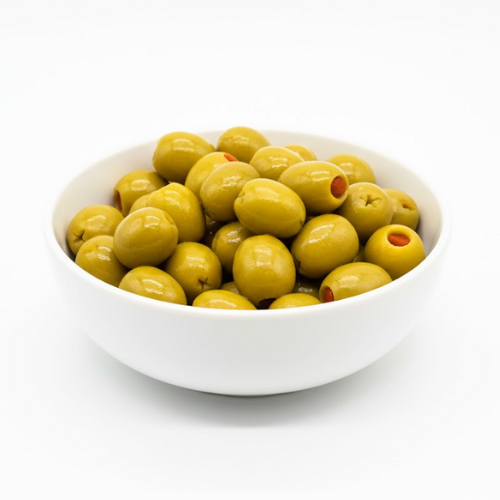 كانلار زيتون اخضر محشي فلفل حلوة 250 جم (تقريبا)